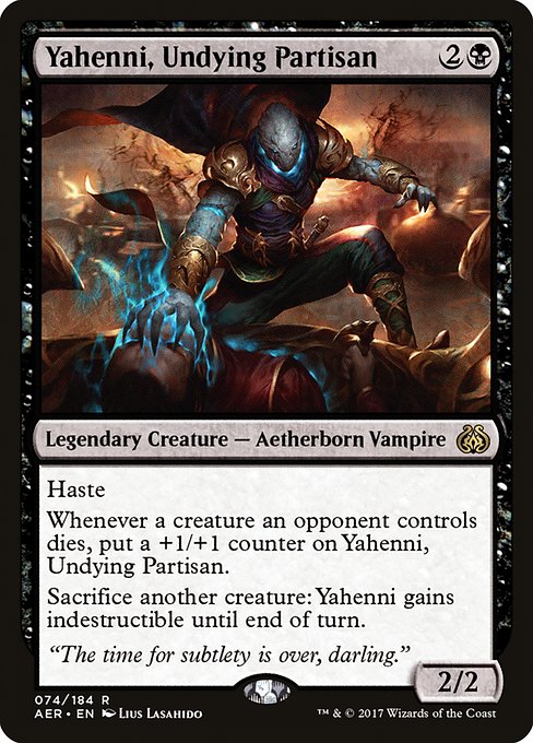 Yahenni, Undying Partisan