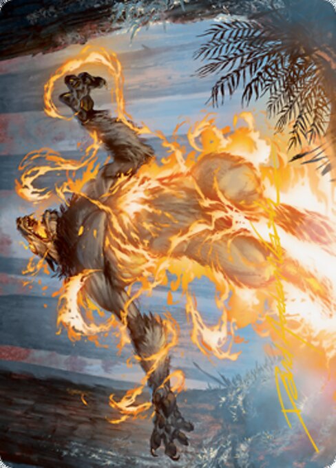 Burn the Accursed (Art Card)