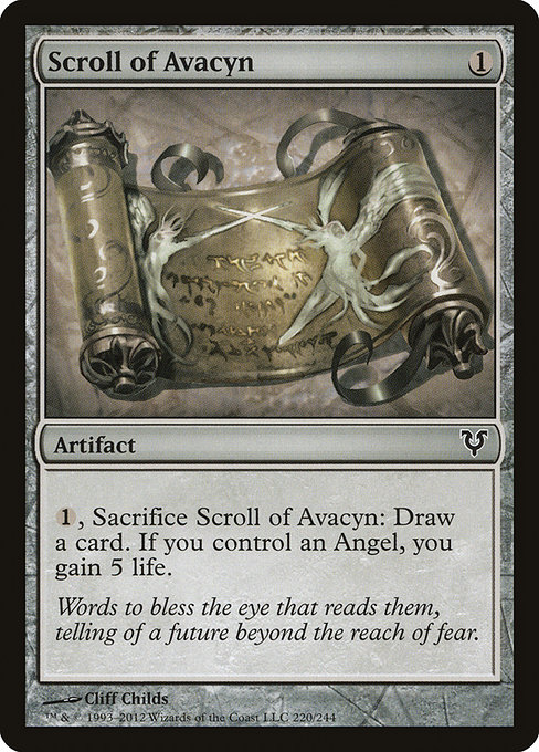 Scroll of Avacyn