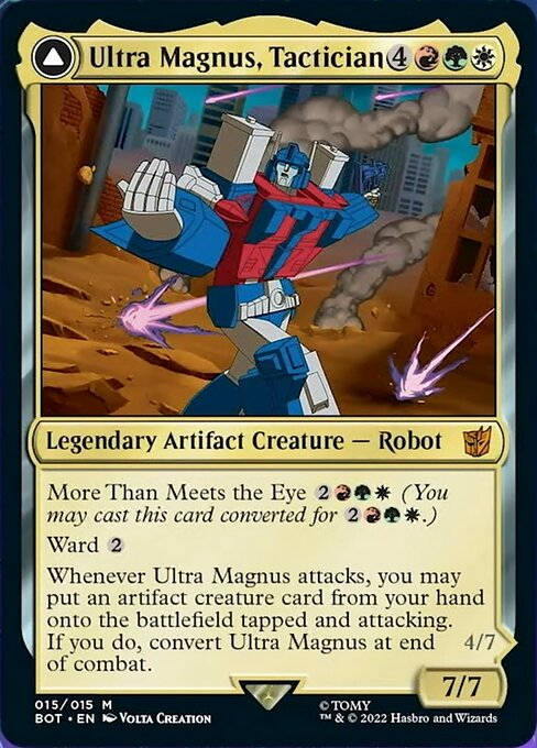 Ultra Magnus, Tactician // Ultra Magnus, Armored Carrier