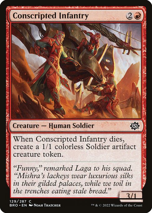Conscripted Infantry
