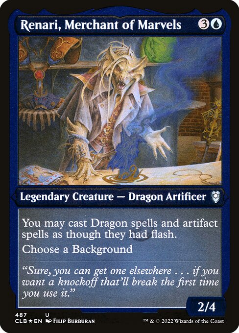 Renari, Merchant of Marvels