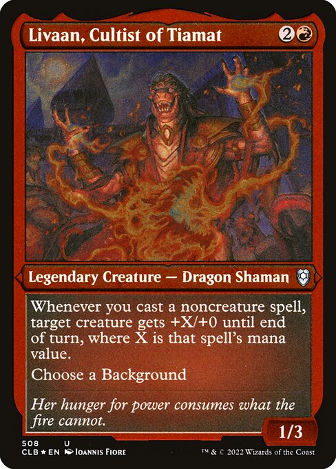 Livaan, Cultist of Tiamat