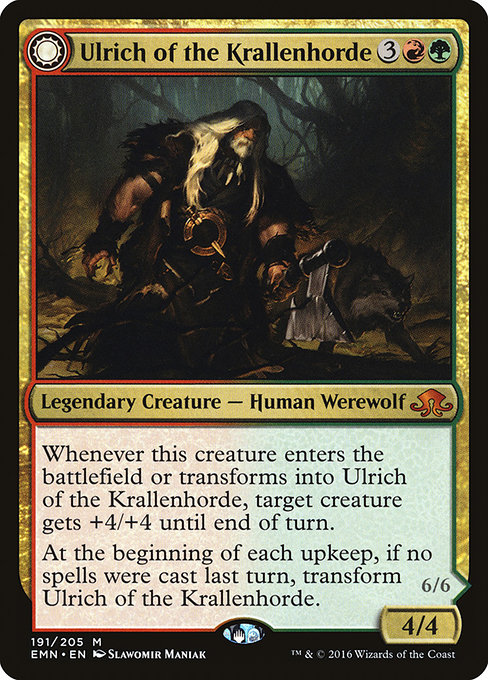 Ulrich of the Krallenhorde // Ulrich, Uncontested Alpha