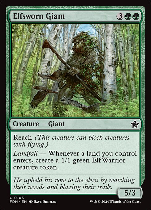 Elfsworn Giant