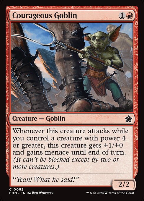 Courageous Goblin