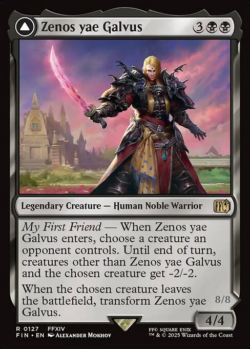 Zenos yae Galvus // Shinryu, Transcendent Rival