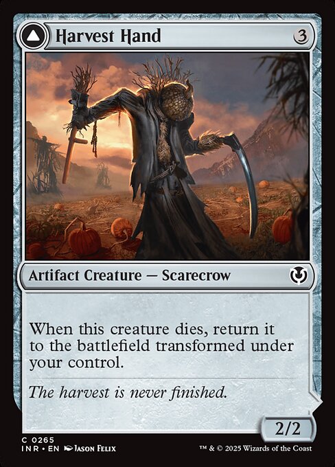 Harvest Hand // Scrounged Scythe