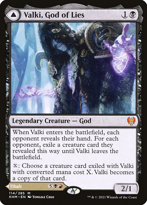 Valki, God of Lies // Tibalt, Cosmic Impostor