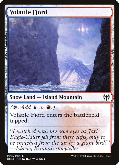 Volatile Fjord