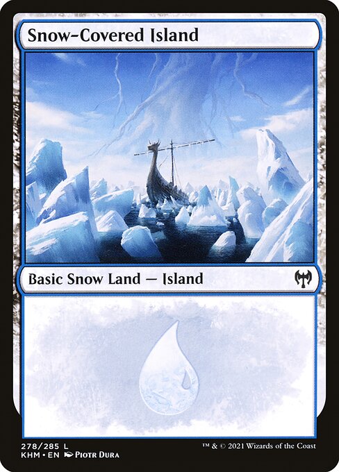 Snow-Covered Island