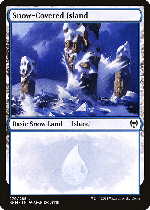 Snow-Covered Island