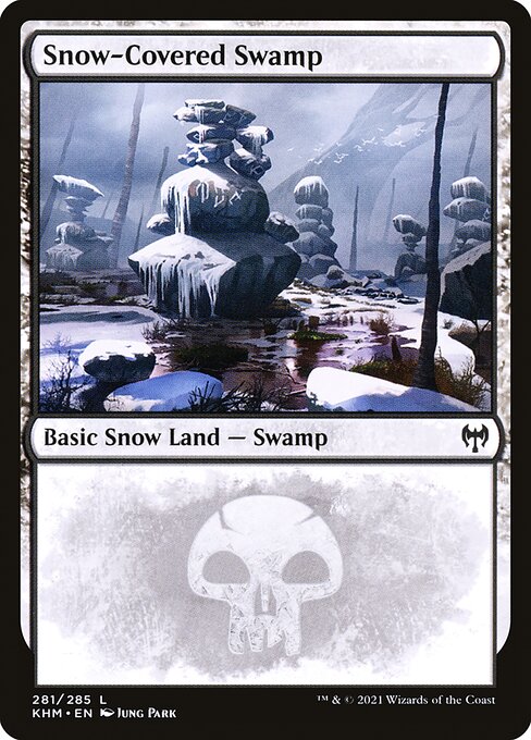 Snow-Covered Swamp