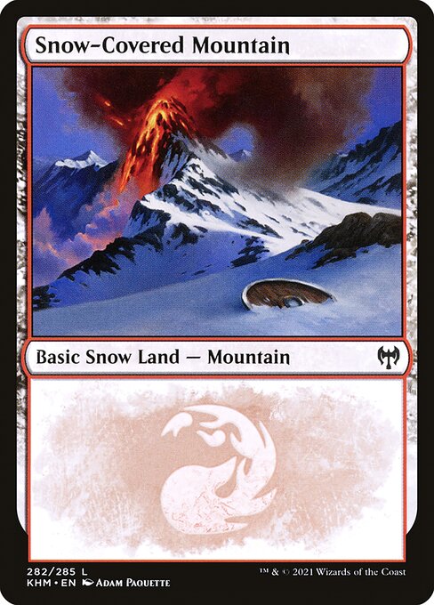 Snow-Covered Mountain