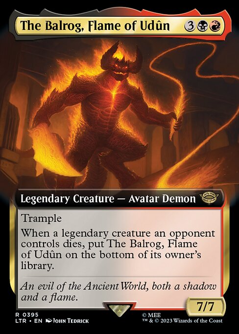 The Balrog, Flame of Udun