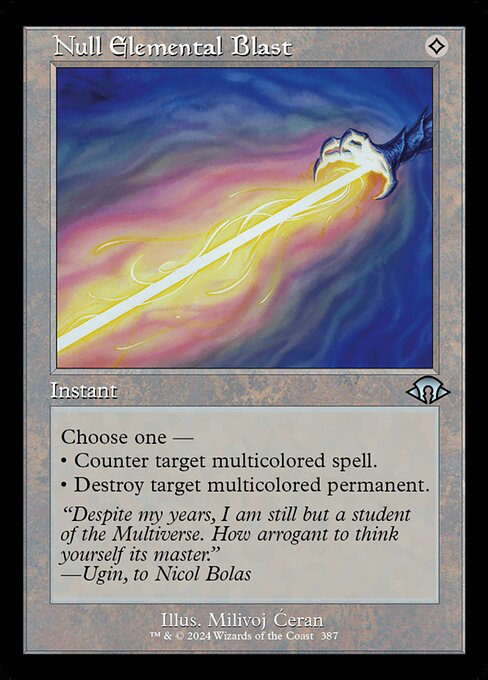 Null Elemental Blast