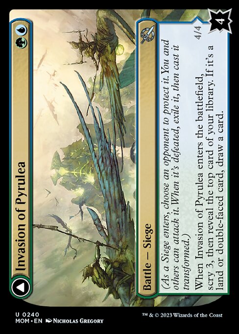 Invasion of Pyrulea // Gargantuan Slabhorn