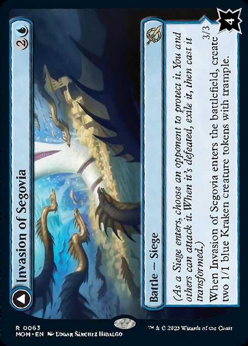 Invasion of Segovia // Caetus, Sea Tyrant of Segovia