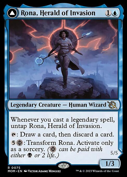 Rona, Herald of Invasion // Rona, Tolarian Obliterator