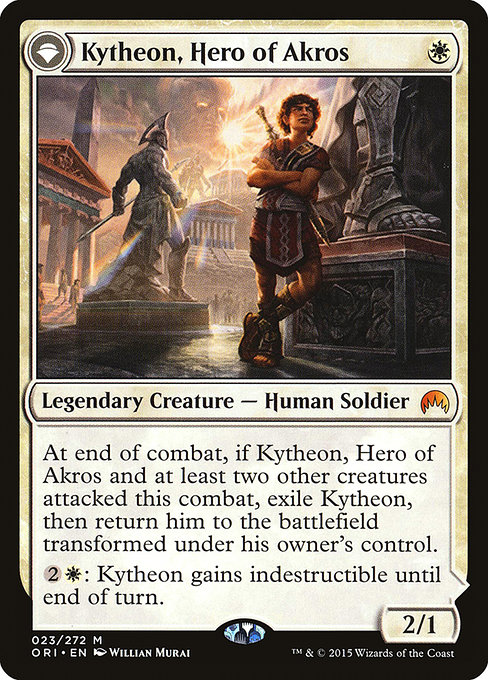 Kytheon, Hero of Akros // Gideon, Battle-Forged