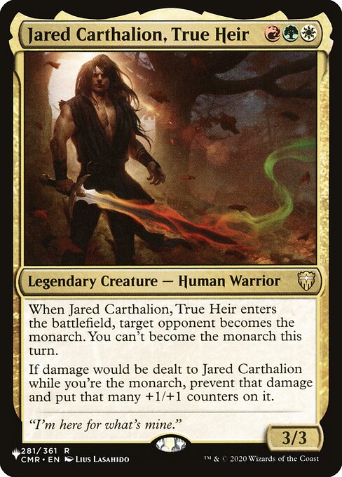 Jared Carthalion, True Heir