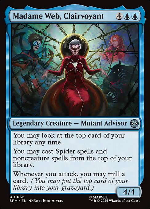 Madame Web, Clairvoyant