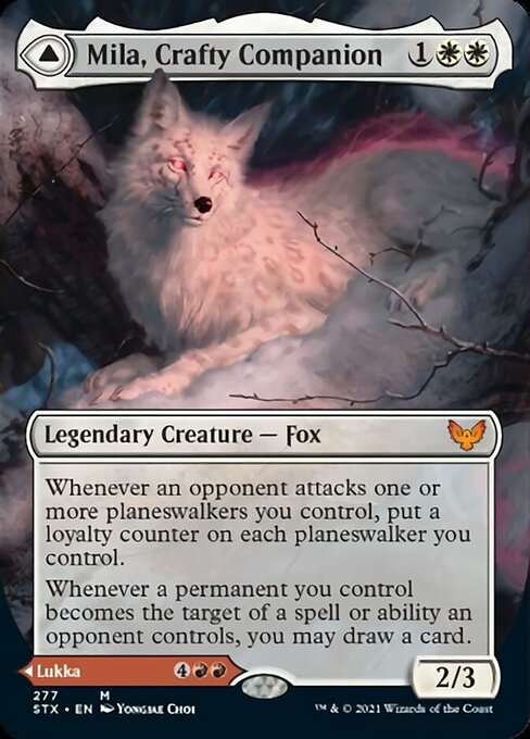 Mila, Crafty Companion // Lukka, Wayward Bonder