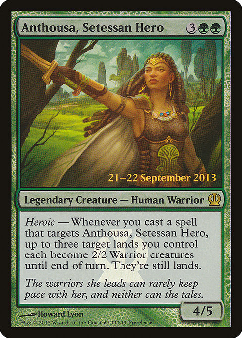 Anthousa, Setessan Hero