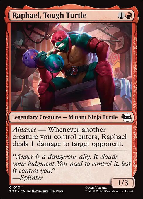 Raphael, Tough Turtle