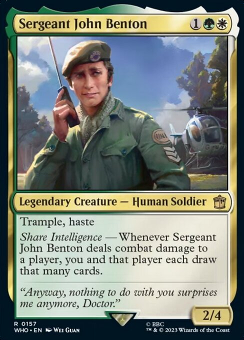 Sergeant John Benton