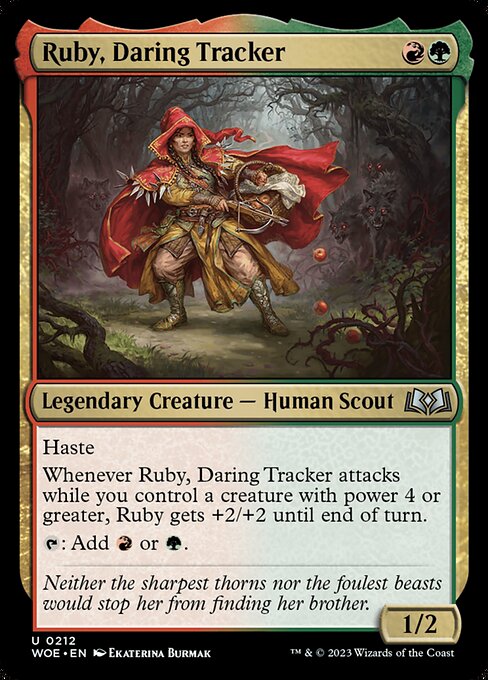 Ruby, Daring Tracker