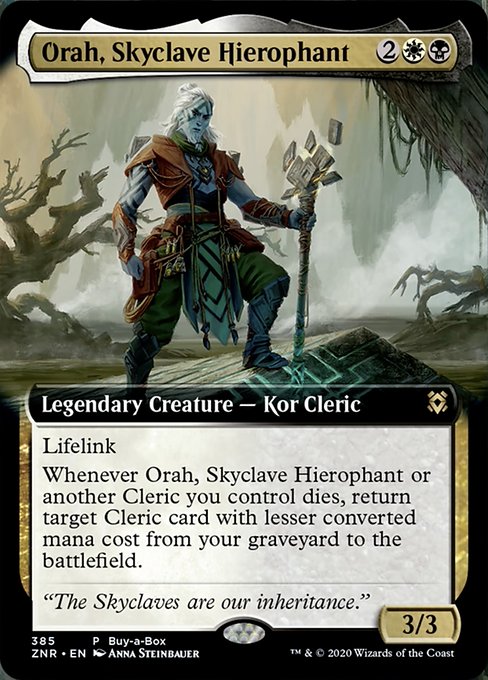 Orah, Skyclave Hierophant